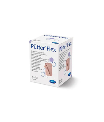Vendu à l'unité: Hartmann Pütter Flex 8cmx5m - Bande de maintien