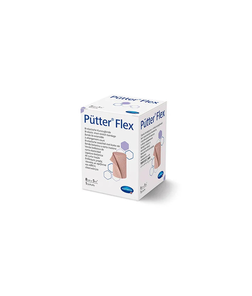 Vendu à l'unité: Hartmann Pütter Flex 8cmx5m - Bande de maintien