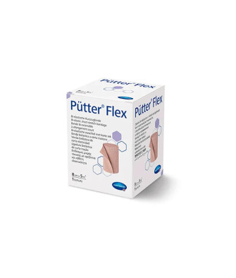 Vendu à l'unité: Hartmann Pütter Flex 8cmx5m - Bande de maintien
