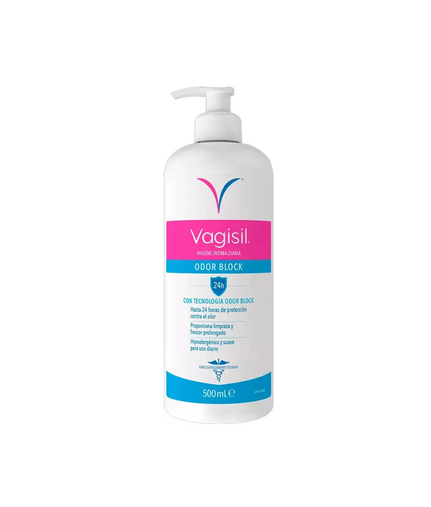 Gel intime Vagisil OdorBlock 500ml - Fraîcheur longue durée