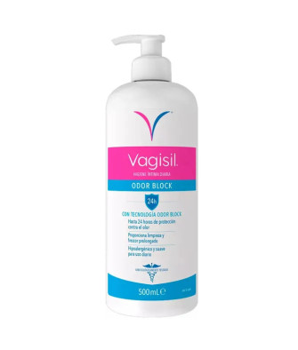 Gel intime Vagisil OdorBlock 500ml - Fraîcheur longue durée