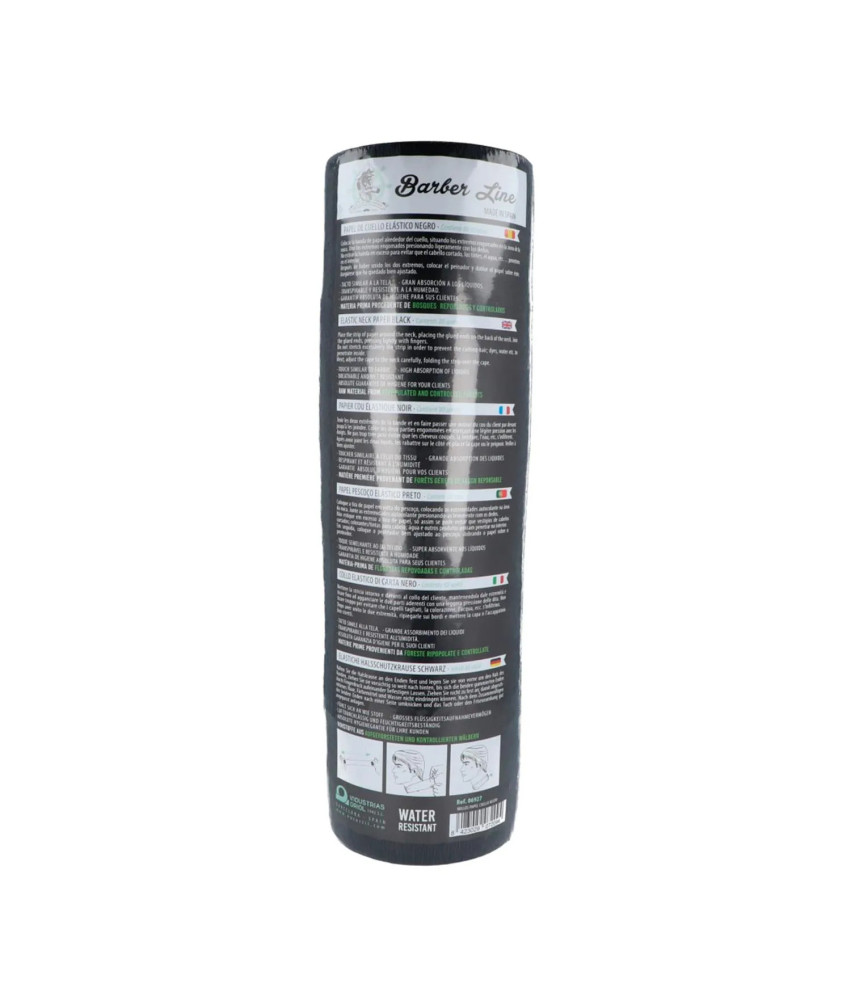 Pack 5un Eurostil Cabello Papel Cuello Noir Noir 80 Servicios