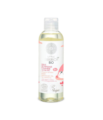 Huile de massage pour bébé bio Natura Siberica 200ml