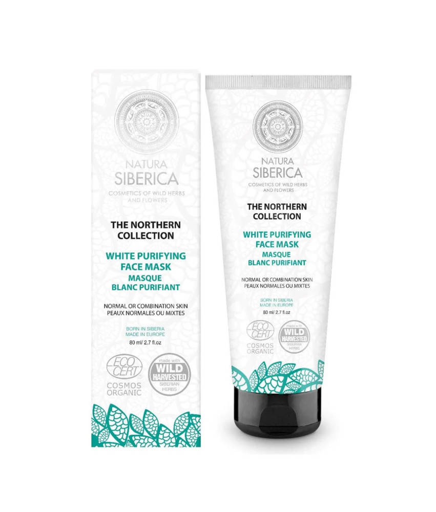 Masque Facial White 60ml Natura Siberica: Collection du Nord