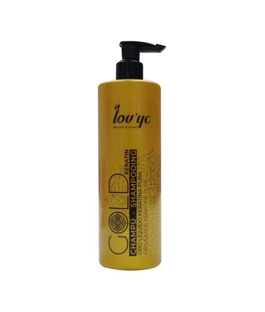 Shampooing Elie Saab Lovyc Gold pour cheveux secs
