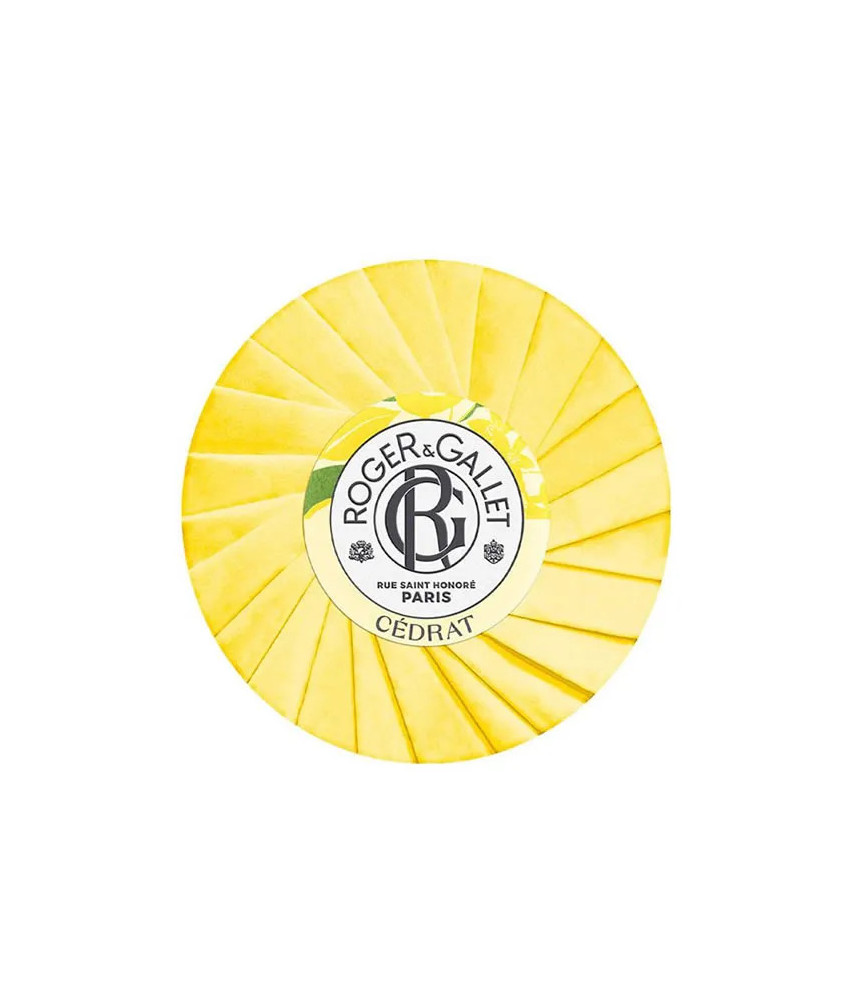 Roger & Gallet Savon Parfumé Cédrat 100gr - Fraîcheur Citronnée