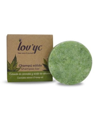 Shampooing Solide Elie Saab Lovyc Cannabis et Huile - 50g