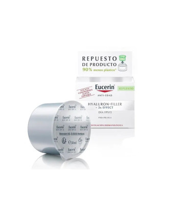 Recharge Eucerin Hyaluron Filler Jour Peau Sèche SPF15 50ml