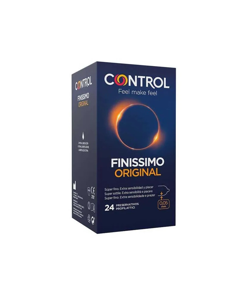 Contrôle Finissimo Original 24 Unités - Contraception Discrète