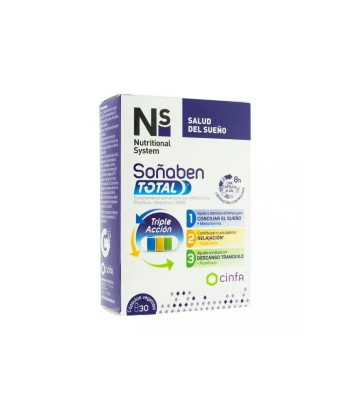 NS Soñaben Total 30 Gélules - Le secret d'un sommeil réparateur