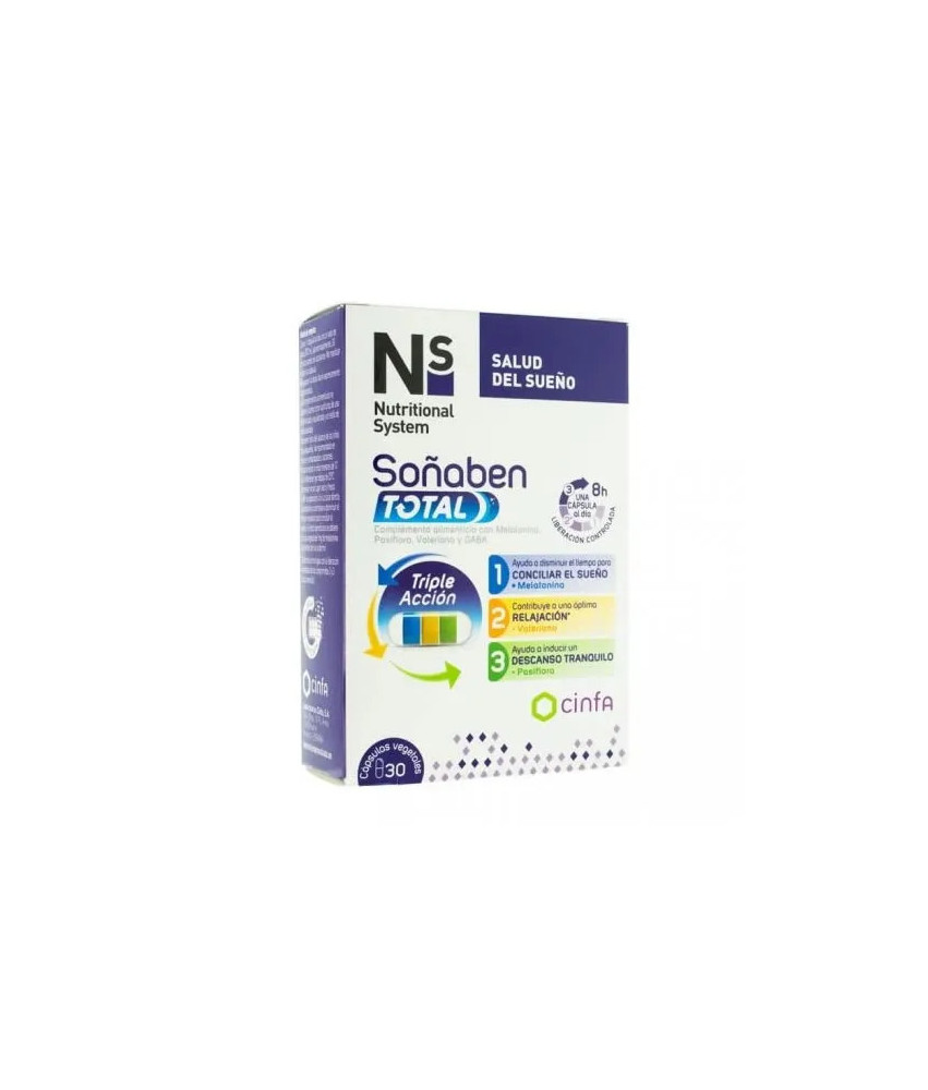 NS Soñaben Total 30 Gélules - Le secret d'un sommeil réparateur