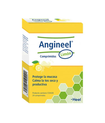 Compléments alimentaires: Heel Angineel Citron 24 Comprimés