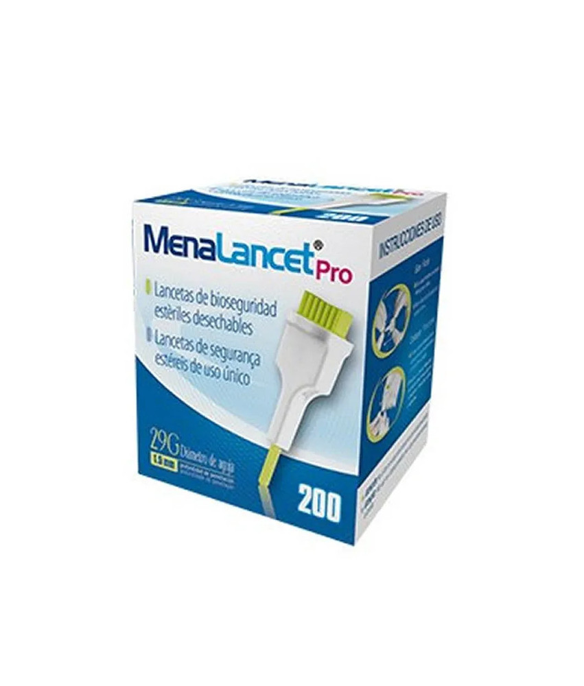 Lancettes Menarini Menalancet Pro 29g 200 - Pour une prise de sang confortable