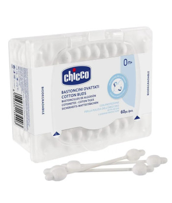 Coton-tiges avec protection tympan : 60UD