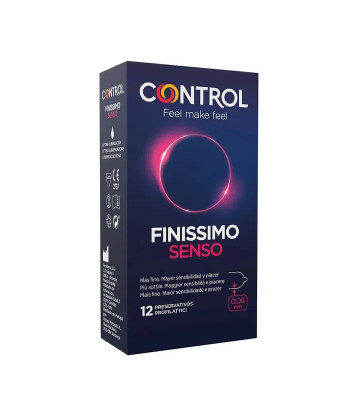Préservatif Senso Fine Control 12 unités: Contrôle optimal