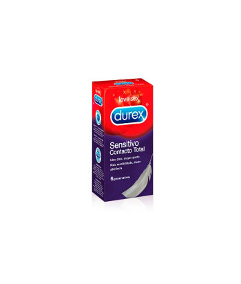 Préservatifs Durex Total Contact 6U