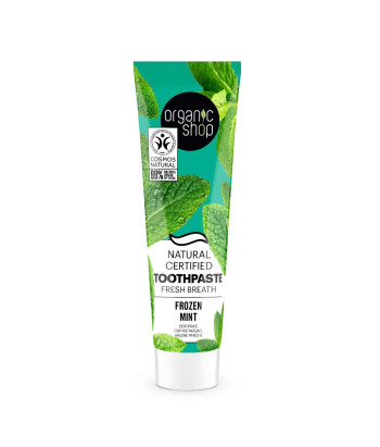 Dentifrice Bio Menthe Surgelée 100g - Organic Shop