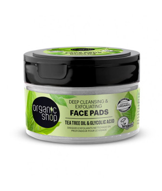 Disques Exfoliants Tea Tree pour un Nettoyage en Profondeur