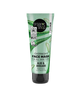 Masque facial nuit à l'aloe vera Organic Shop 75ml