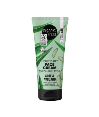 Crème visage quotidienne à l'Aloe Vera bio 50ml