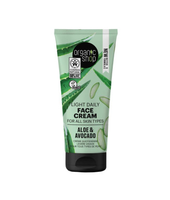 Crème visage quotidienne à l'Aloe Vera bio 50ml
