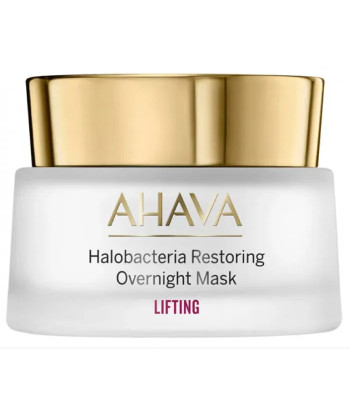 Masque de nuit Ahava Halobacteria 50ml: Restauration en profondeur