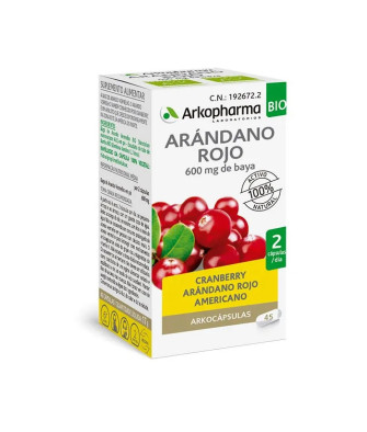 Arkopharma Canneberge: 45 Capsules pour le bien-être intestinal
