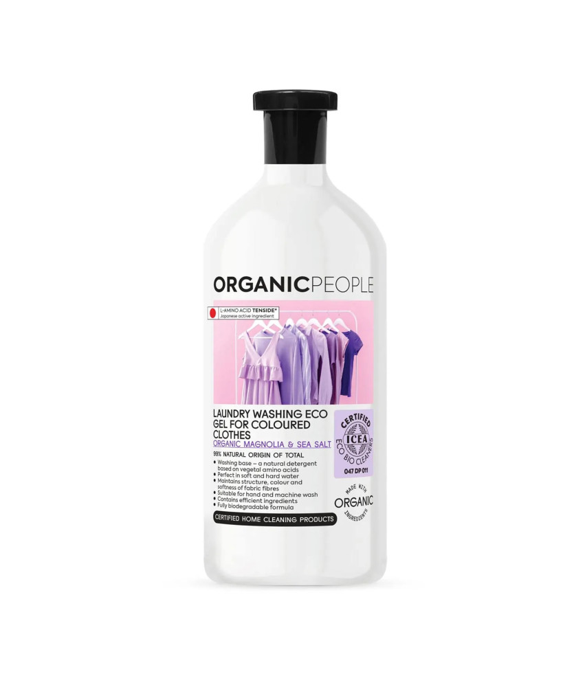 Gel Lavant Bio Magnolia et Sel Marin pour Couleurs Vives 200ml