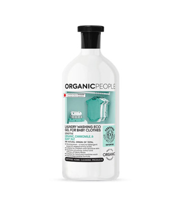 Organic People: Lessive écologique pour bébé Chamomille et Noix de lavage 200ml
