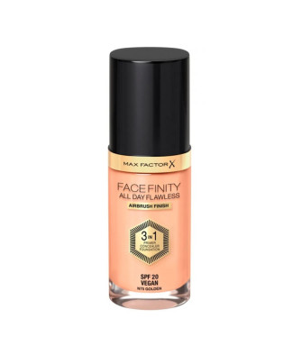 Max Factor Facefinity 3en1: Base, Correcteur et Fond de Teint - Or 75 - 30ml