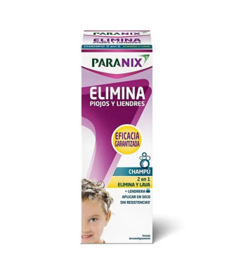 Éliminez les poux avec le shampooing Paranix + peigne à poux