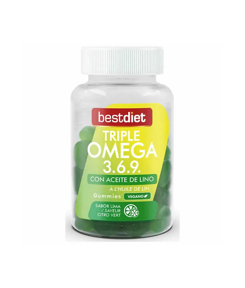 Meilleur soutien diététique avec les gommes Omega 3.6.9 !