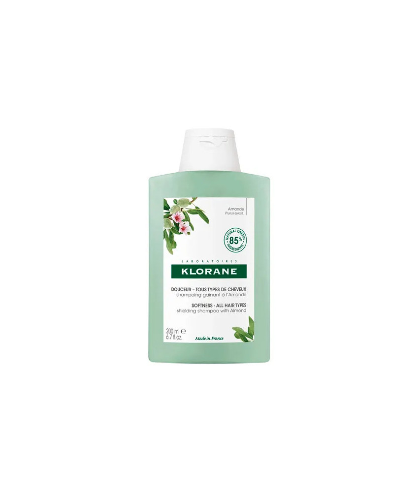 Shampoing Klorane au Lait d'Amande 200ml