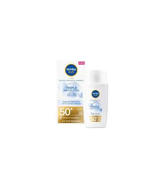 Protection solaire ultime : Fluide Ultraléger SPF50 Nivea Sun 40ml