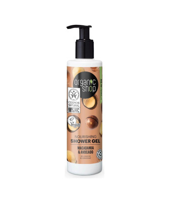 Gel de bain Macadamia y Avocado 280ml_bio & naturel