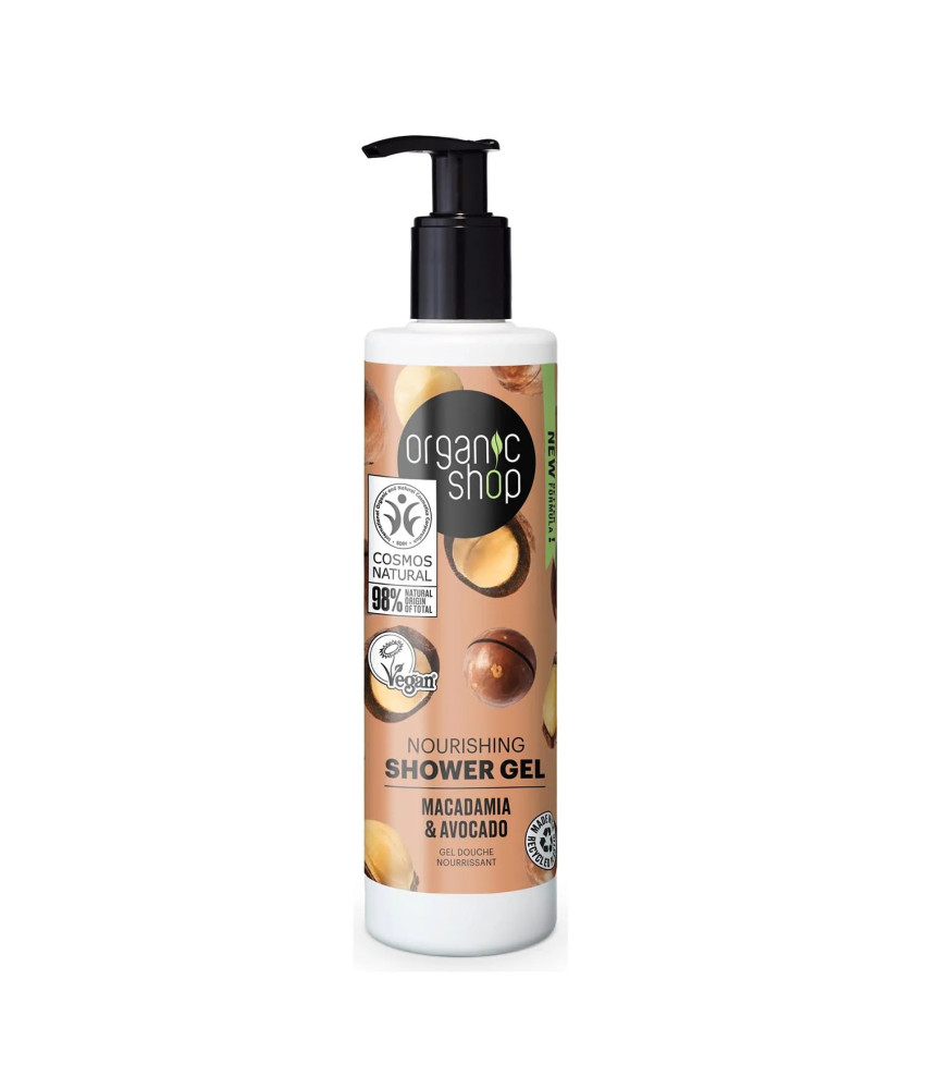Gel de bain Macadamia y Avocado 280ml_bio & naturel