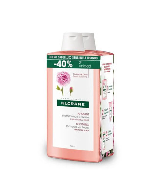Pack Duo Shampoing Pivoine 2x400ml