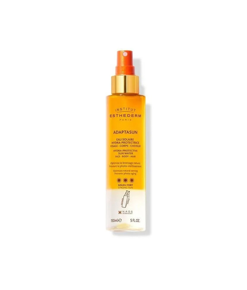 Protection solaire intense avec Adaptasun Eau Solaire 150ml