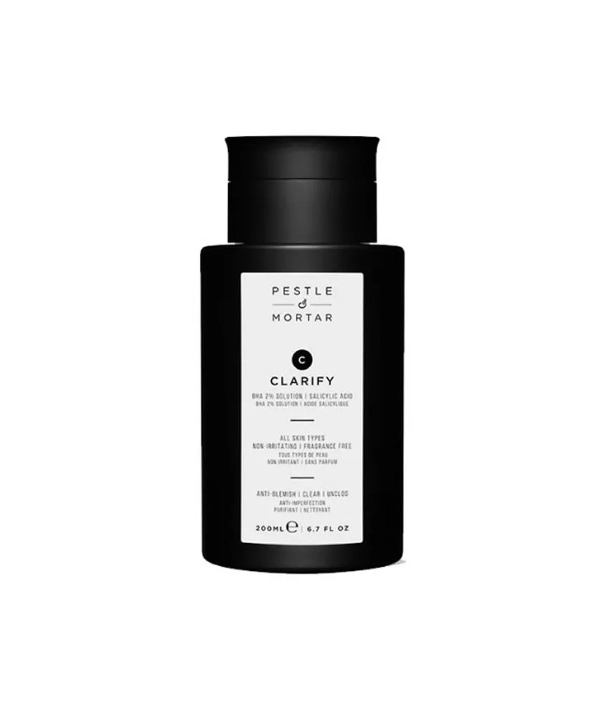 Tonique Pestle & Mortar Clarify 2% BHA 200ml: Peau Parfaite en Vue