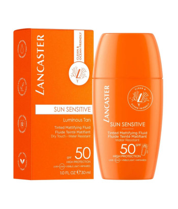 Bronzage éclatant avec Lancaster Sun Sensitive SPF50 - 30ml
