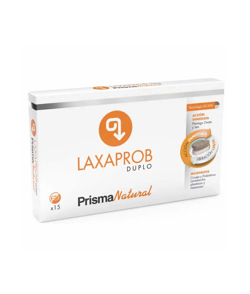Prisma Natural Laxaprob 15 comprimés bicouches