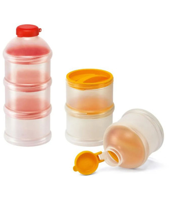 Boîte doseuse de lait en poudre pour bébé - Pratique et compact