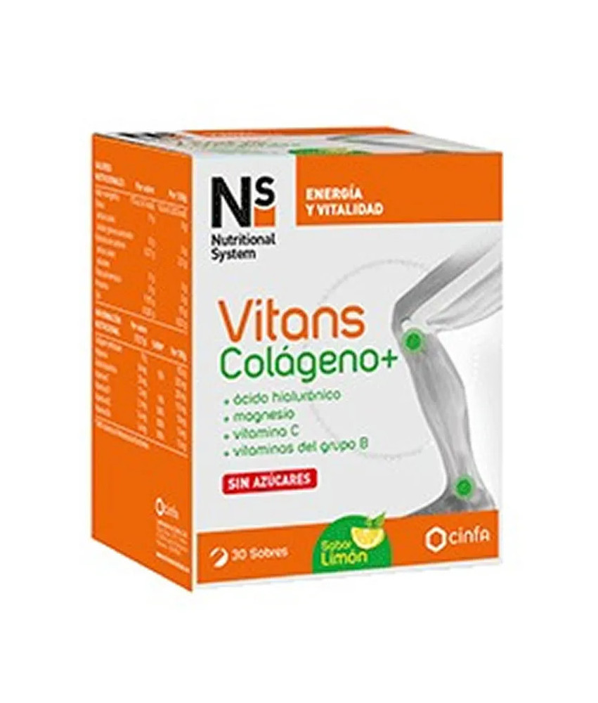Renforcez votre peau avec Ns Vitans Collagène Saveur Citron