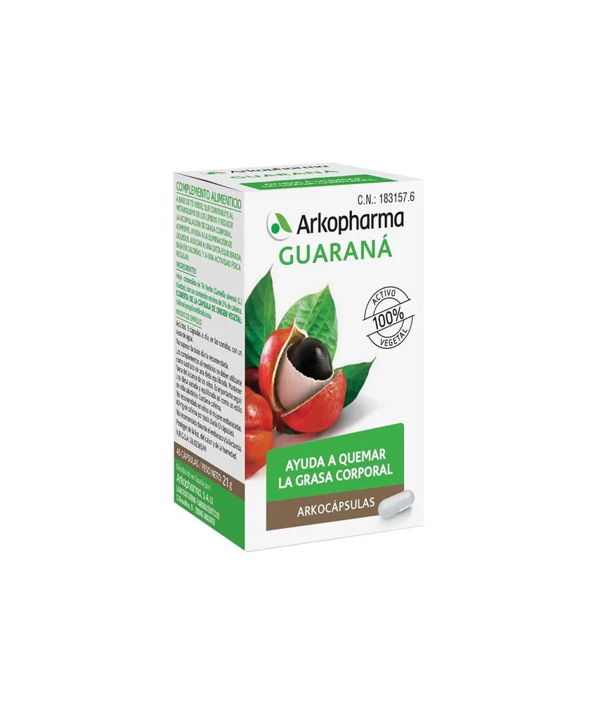 Renforcez votre énergie avec Arkopharma Arkocápsulas Guarana