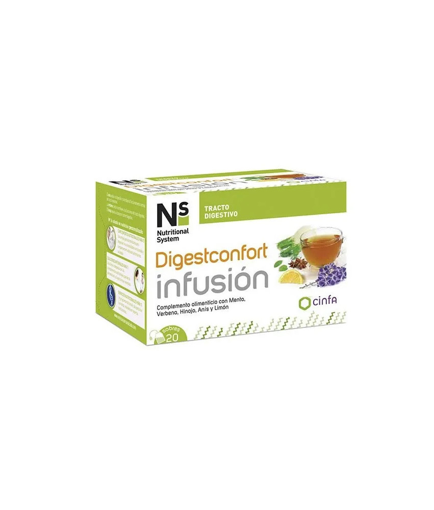 Infusion NS Digesconfort 20 Enveloppes - Soulagement Digestif