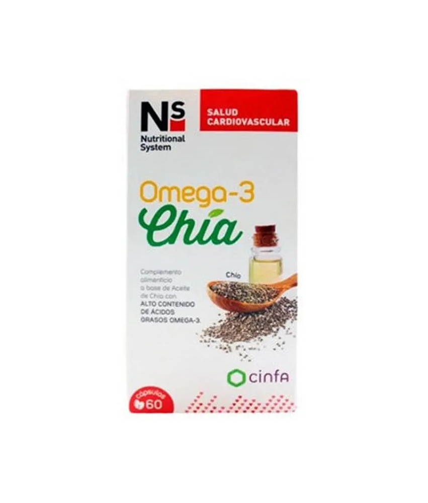 Complément alimentaire Omega 3 Chia - 60 gélules