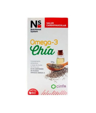 Complément alimentaire Omega 3 Chia - 60 gélules