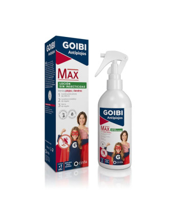 Goibi Anti-Poux Max 200ml: traitement efficace contre les poux