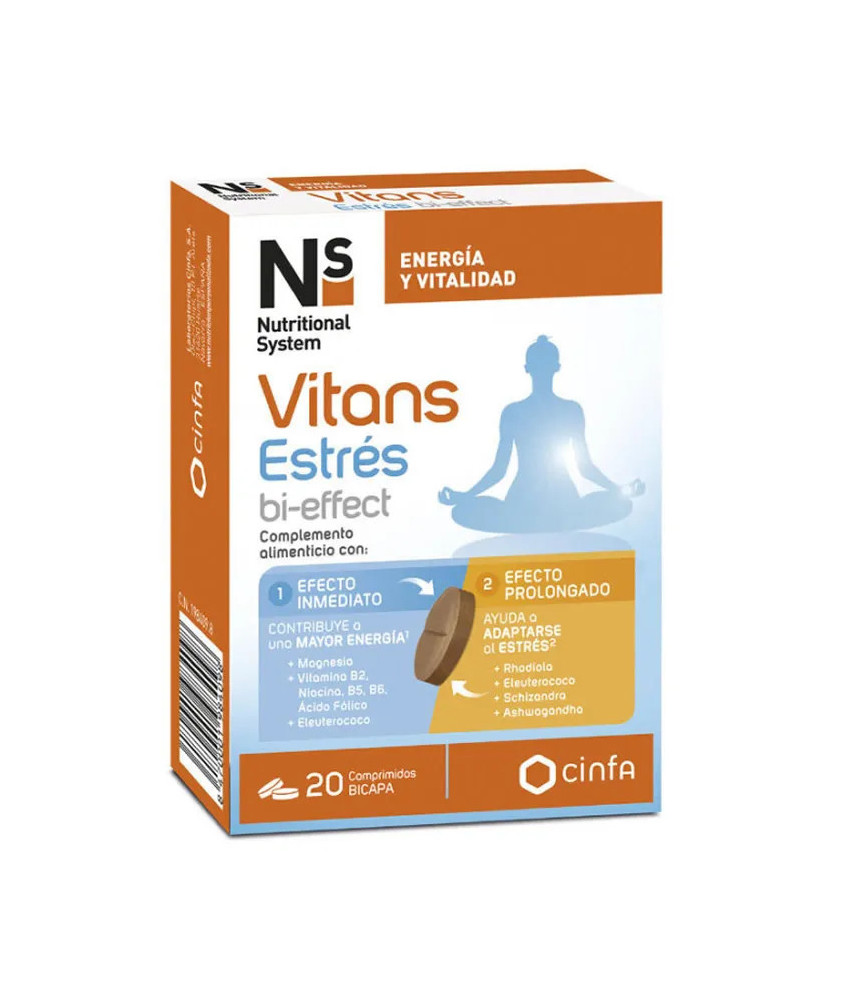 Réduisez le stress avec Ns Vitans Stress Bi-Effet!