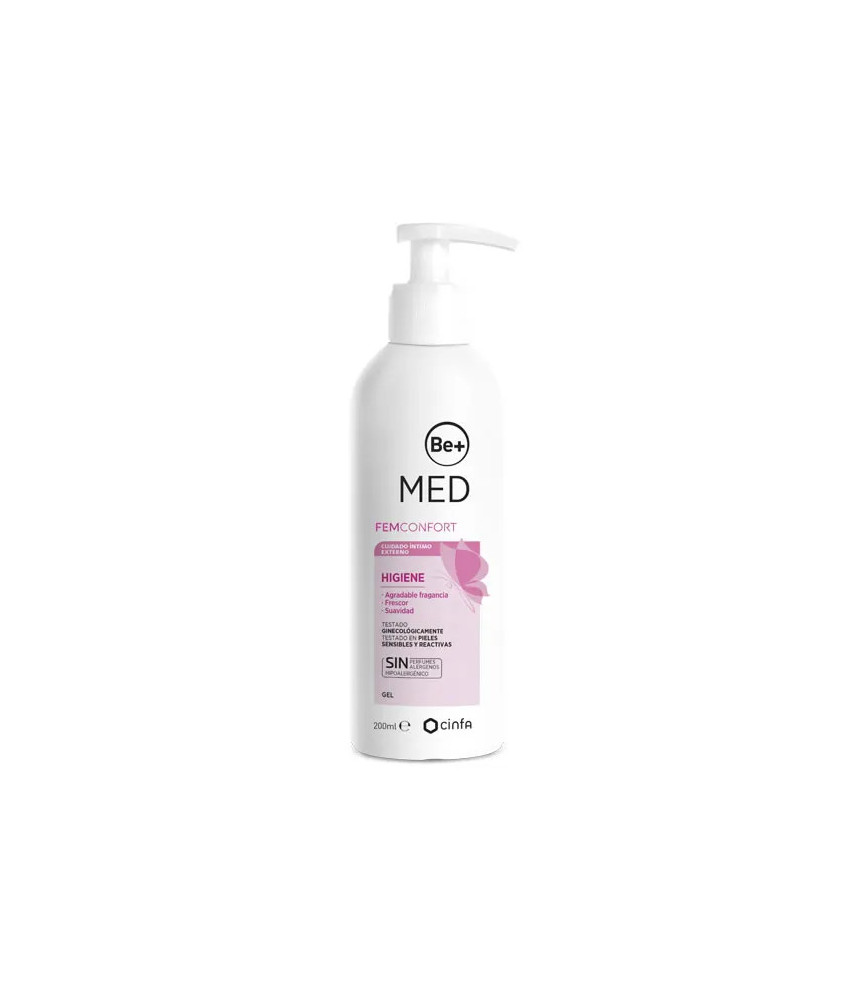 Gel intime BE+Med Femconfort 200 ml - Accueil
